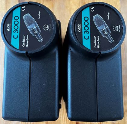 Akg-AKG C3000 pair *made in Austria!*